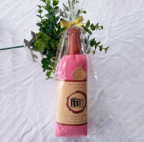Wine Bottle Shaped Bath Towel - Image 7