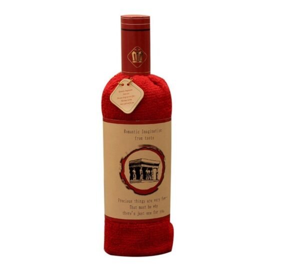 Wine Bottle Shaped Bath Towel - Image 6