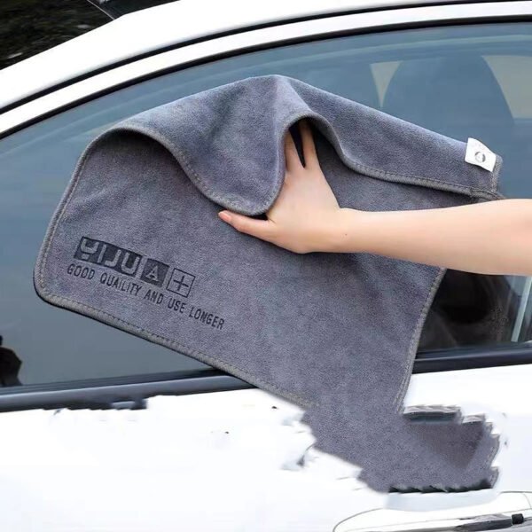 Microfiber Double Sided Short Pile Car Wash Towel - Image 5