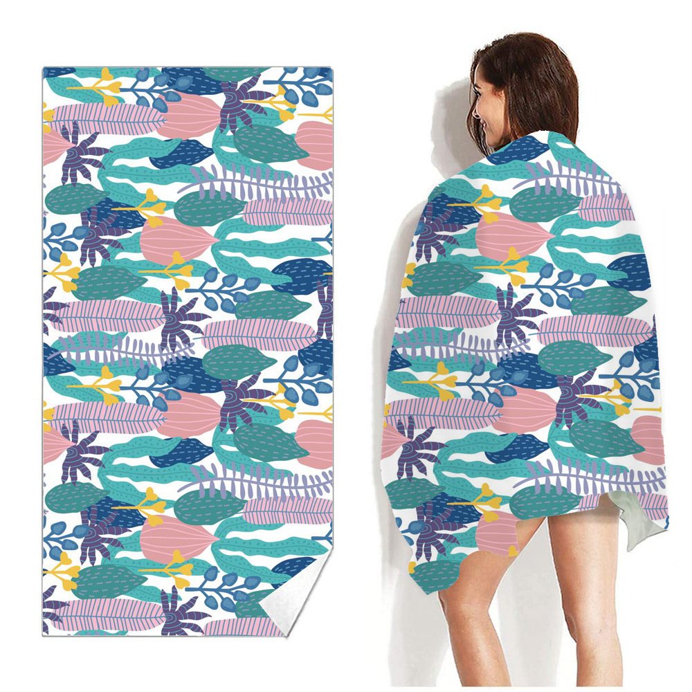 Beach Towel Printed Swimming Sweat Towel - Image 10