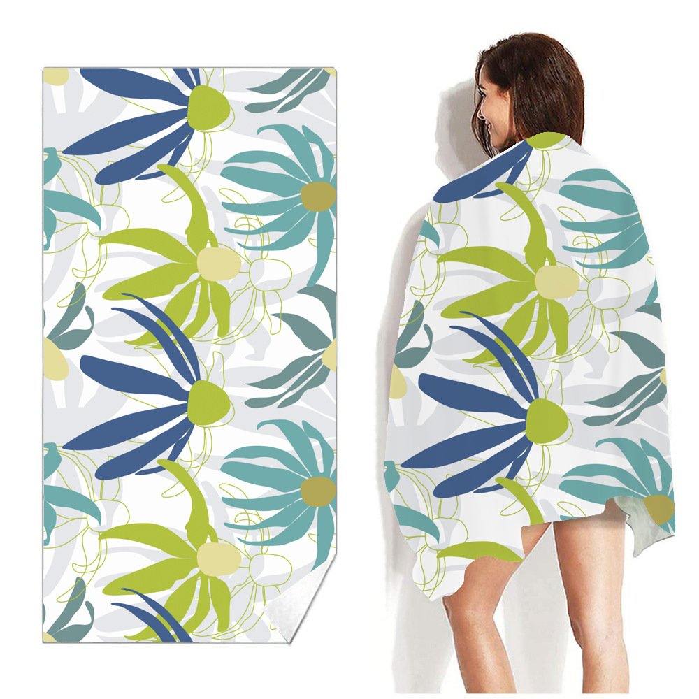 Beach Towel Printed Swimming Sweat Towel - Image 9