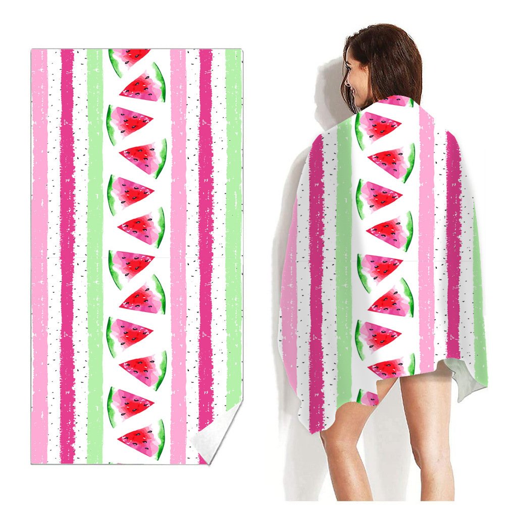 Beach Towel Printed Swimming Sweat Towel - Image 4